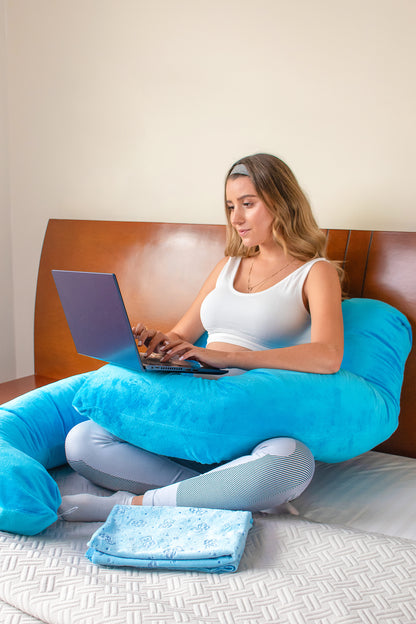 Almohada de embarazo | Suavetina Terciopelo 🧸