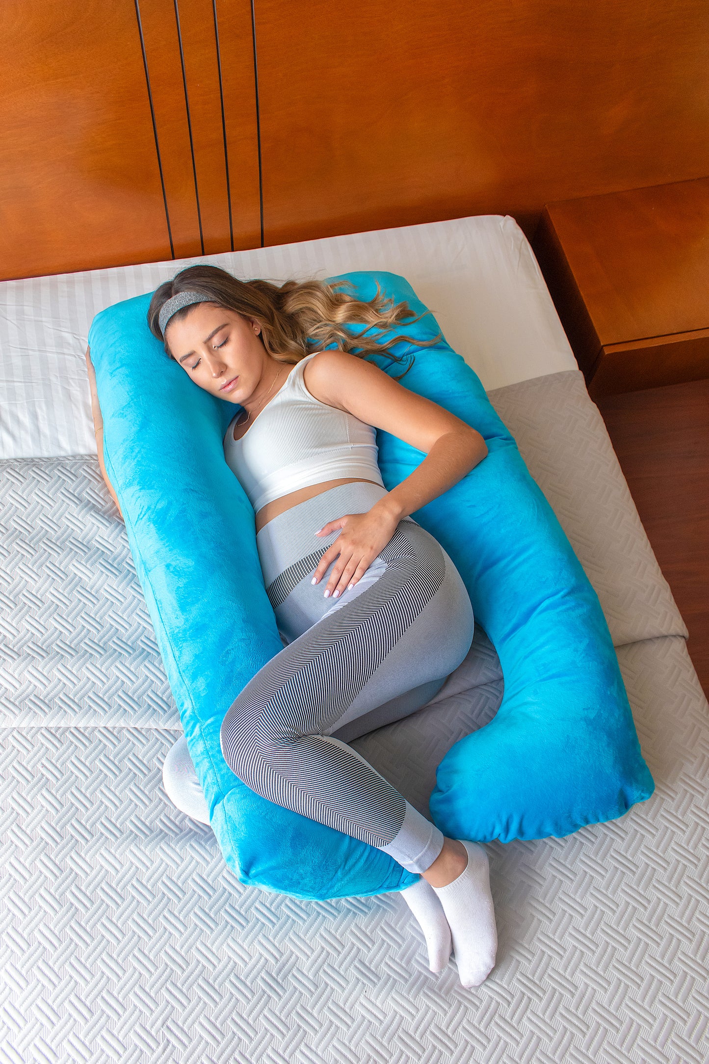 Almohada de embarazo | Suavetina Terciopelo 🧸