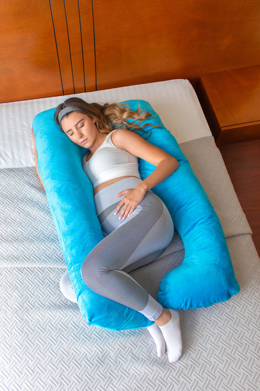 Almohada de embarazo | Suavetina Terciopelo 🧸