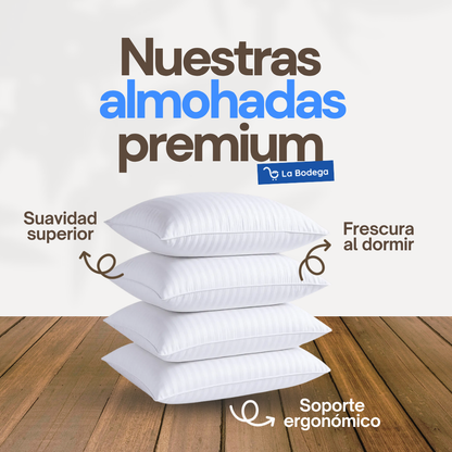 Set de Almohadas Hoteleras
