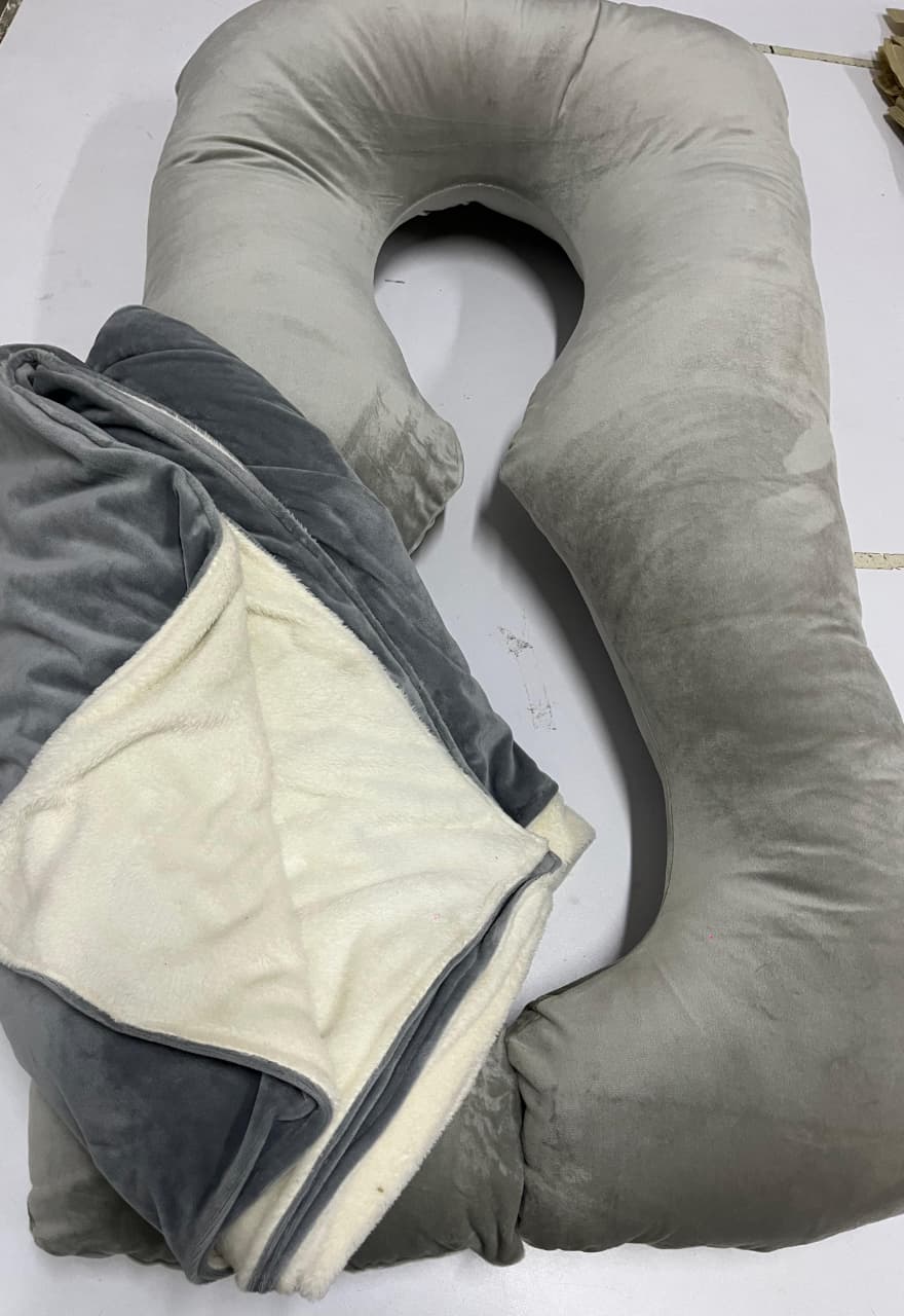 Set Premium de Descanso: Embarazo + Cobertor Suave