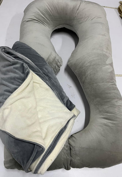 Set Premium de Descanso: Embarazo + Cobertor Suave