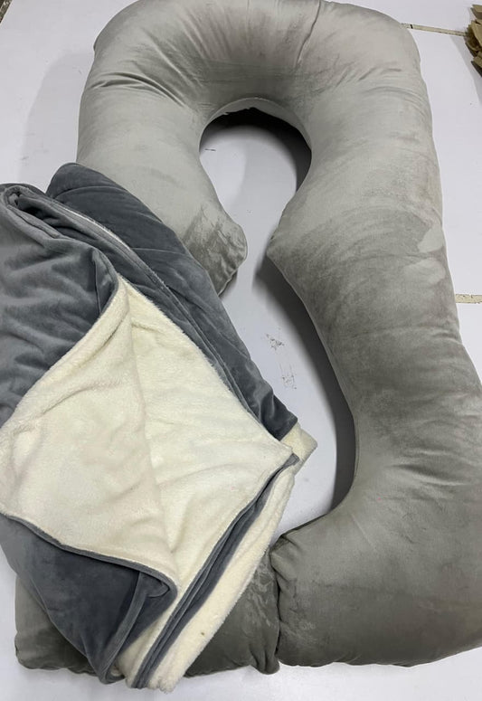 Set Premium de Descanso: Embarazo + Cobertor Suave